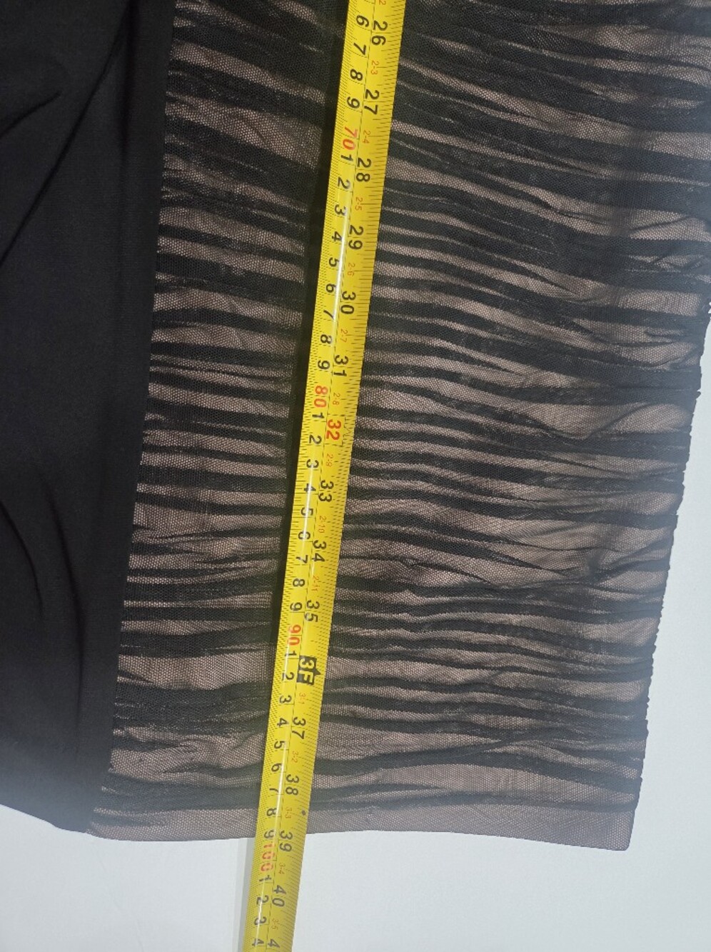 Adrianna Papell Black Sleeveless Mixed-Texture Midi Dress Sz.10 - Picture 6 of 10